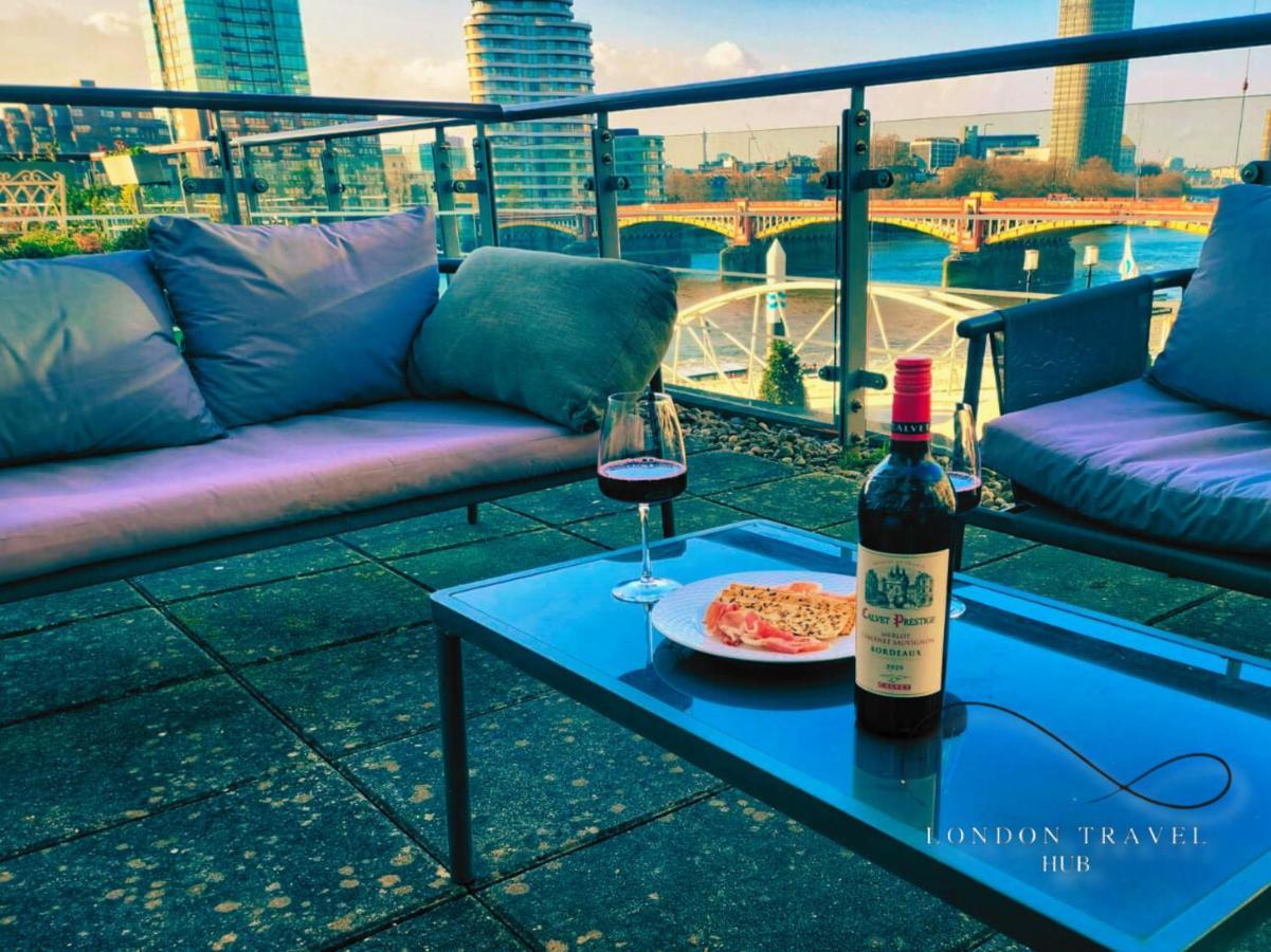 Central London 2 Bedroom Us Embassy London Eye And Riverside View Panoramic Balcony Exteriér fotografie